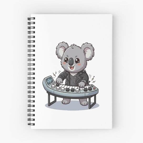 Item preview, Cute Koala Rock Star Keyboardist designed and sold by Ella_Sketch.