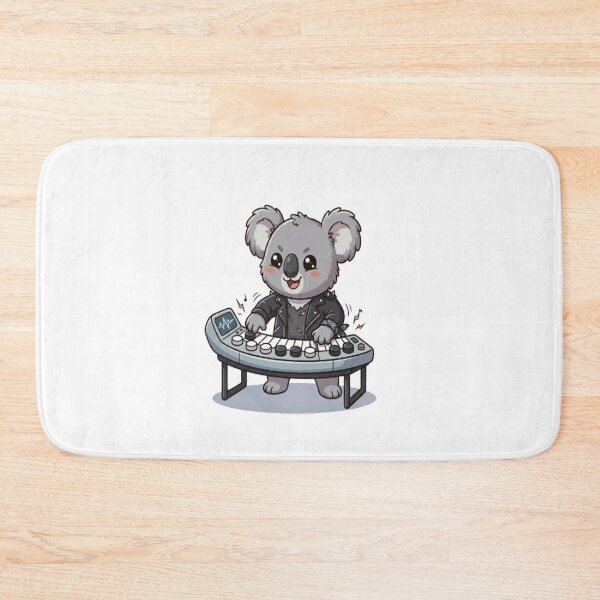 Item preview, Cute Koala Rock Star Keyboardist designed and sold by Ella_Sketch.