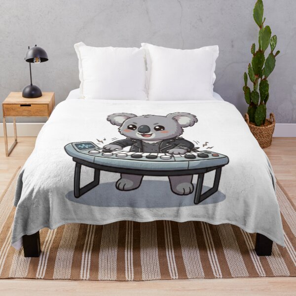Item preview, Cute Koala Rock Star Keyboardist designed and sold by Ella_Sketch.