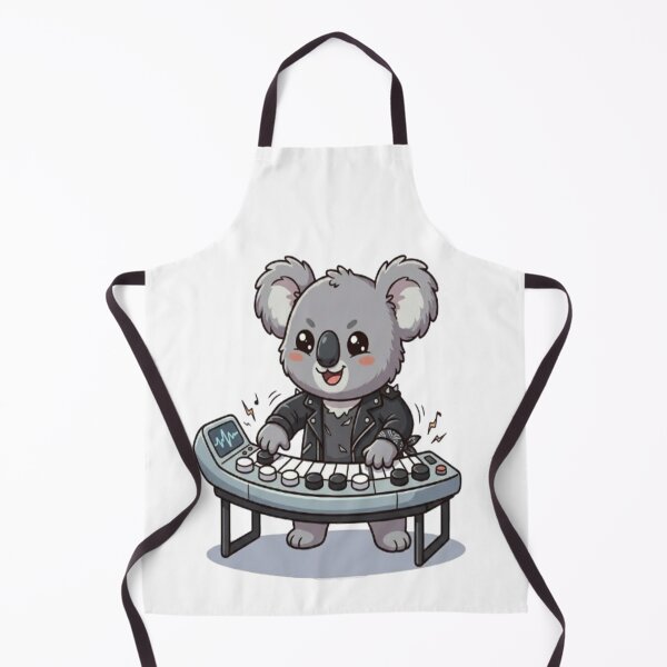 Item preview, Cute Koala Rock Star Keyboardist designed and sold by Ella_Sketch.