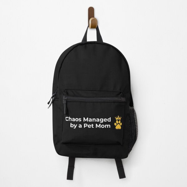 Item preview, Chaos Managed by a Pet Mom Royal Paw Print Tee designed and sold by artlife4.