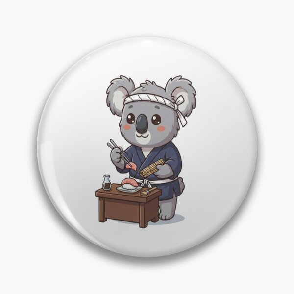 Item preview, Cute Koala Sushi Chef designed and sold by Ella_Sketch.
