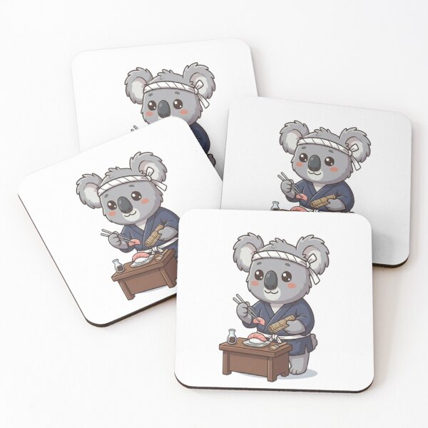 Item preview, Cute Koala Sushi Chef designed and sold by Ella_Sketch.