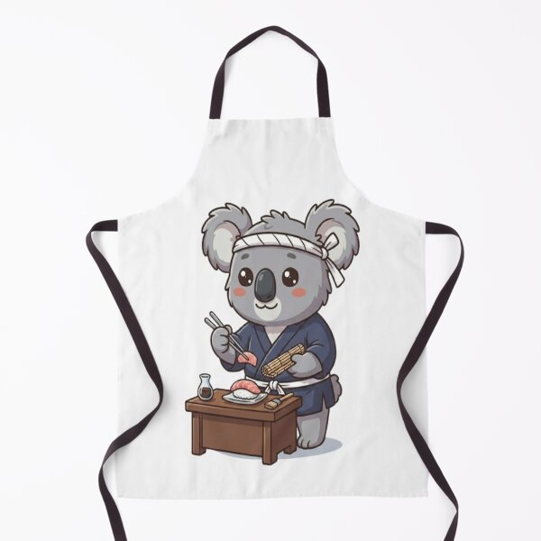 Item preview, Cute Koala Sushi Chef designed and sold by Ella_Sketch.