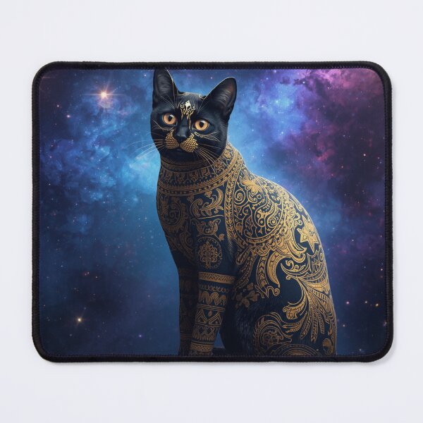 Item preview, Cosmic Thai Cat | Luxury Galaxy Siam Art designed and sold by LALADACOLT.