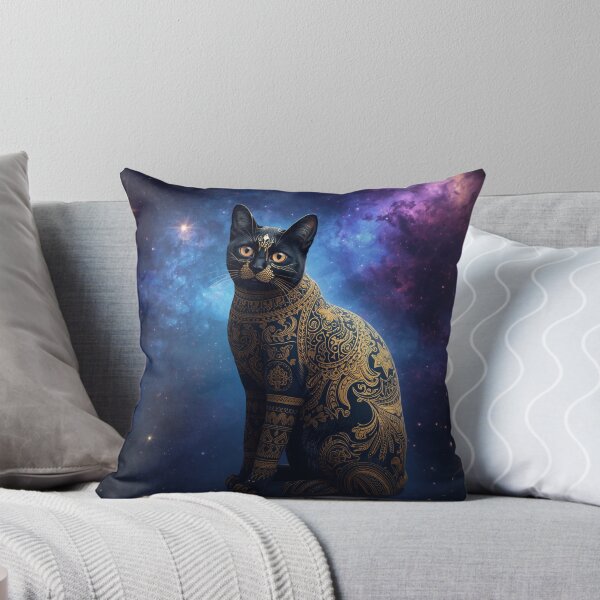 Item preview, Cosmic Thai Cat | Luxury Galaxy Siam Art designed and sold by LALADACOLT.
