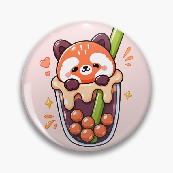 Item preview, Red Panda Bubble Tea designed and sold by RedpandasMerch.