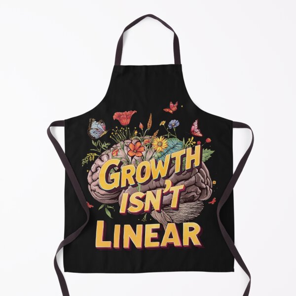Item preview, Growth Isn't Linear Brain Art designed and sold by Zakrytos ★★★★★.