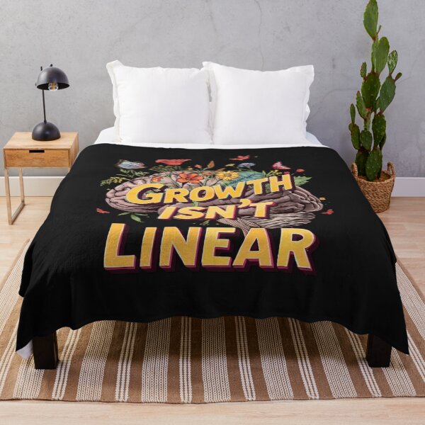 Item preview, Growth Isn't Linear Brain Art designed and sold by Zakrytos ★★★★★.