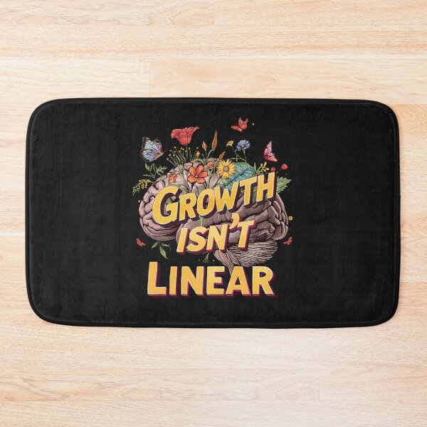 Item preview, Growth Isn't Linear Brain Art designed and sold by Zakrytos ★★★★★.