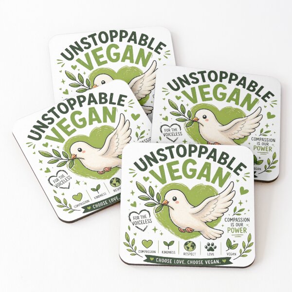 Item preview, Unstoppable Vegan Forever designed and sold by RGUVegan.