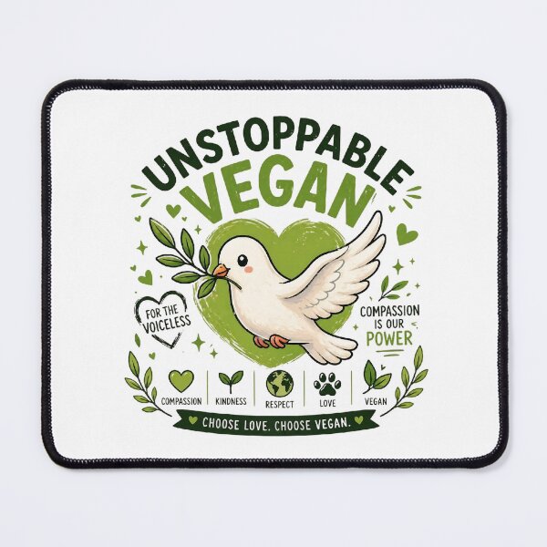Item preview, Unstoppable Vegan Forever designed and sold by RGUVegan.