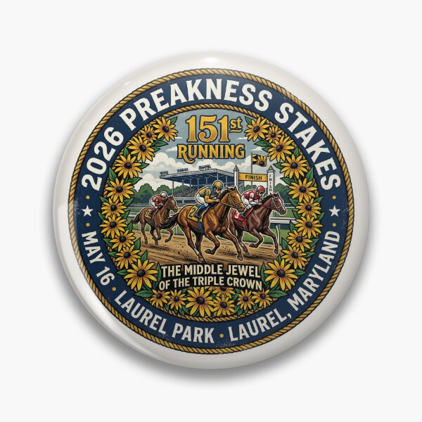 Item preview, 2026 Preakness Stakes 151 Horse Racing Gifts designed and sold by Ginny Luttrell.