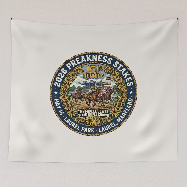 Item preview, 2026 Preakness Stakes 151 Horse Racing Gifts designed and sold by Ginny Luttrell.