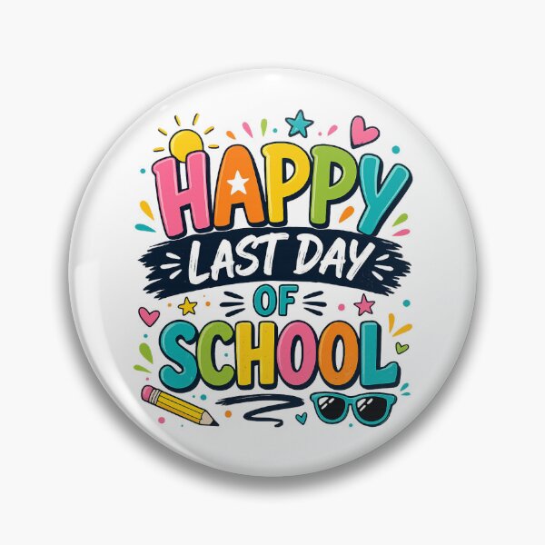 Item preview, Happy Last Day of School 2026 Shirt – Colorful Teacher Student Graduation Summer Tee designed and sold by afr-saad.