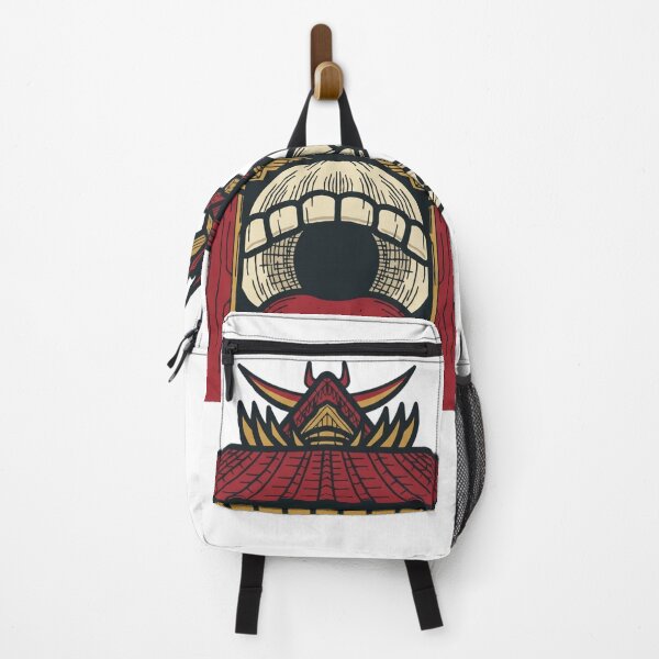 Item preview, Cursed Pagoda Gate - Japanese Temple Spirit with Skull Jaw designed and sold by ropexxx.