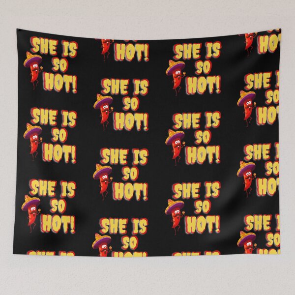 Item preview, SHE IS SO HOT! designed and sold by MOBASHI WORLD.