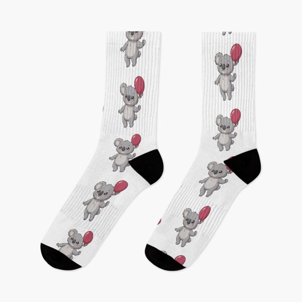 Item preview, Cute Koala Holding Red Balloon designed and sold by Ella_Sketch.