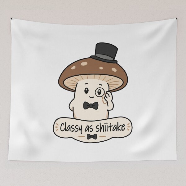 Item preview, Classy As Shiitake Mushroom designed and sold by Movobra.