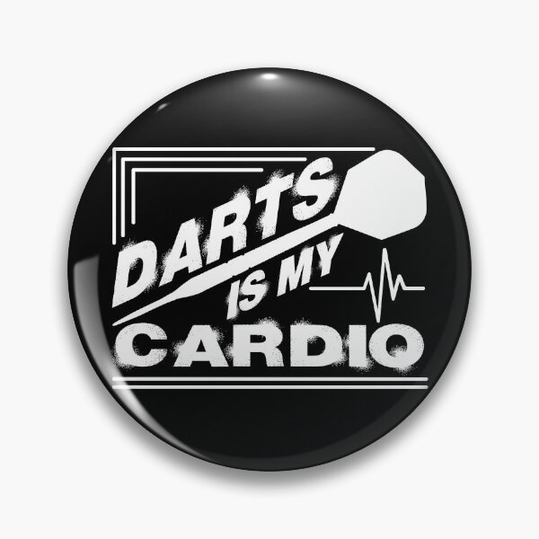 Item preview, Darts is My Cardio Funny Darts Player Quote designed and sold by CreativeTwins.