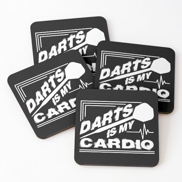 Item preview, Darts is My Cardio Funny Darts Player Quote designed and sold by CreativeTwins.