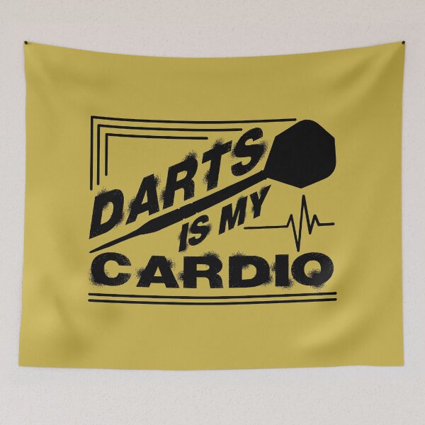Item preview, Darts is My Cardio Funny Darts Player Quote designed and sold by CreativeTwins.