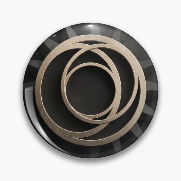 Item preview, Dark Eclipse Sacred Geometry Luxury Minimal Art designed and sold by Koalangel.