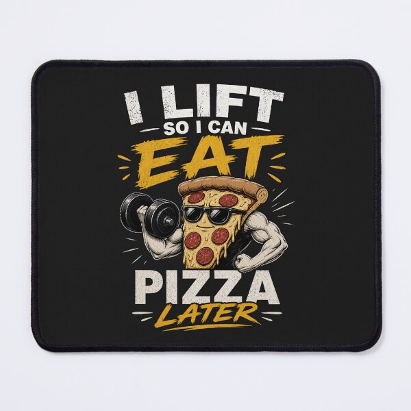 Item preview, I Lift So I Can Eat Pizza Funny Gym Workout Design designed and sold by Drip5.