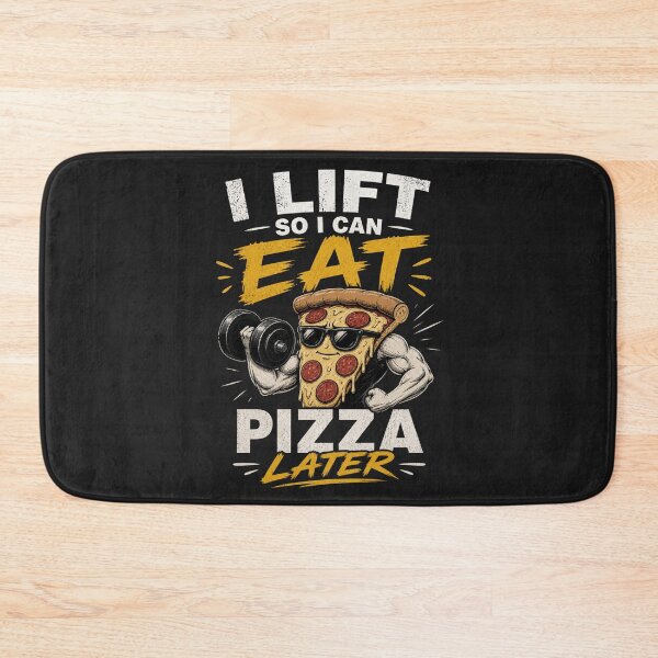 Item preview, I Lift So I Can Eat Pizza Funny Gym Workout Design designed and sold by Drip5.
