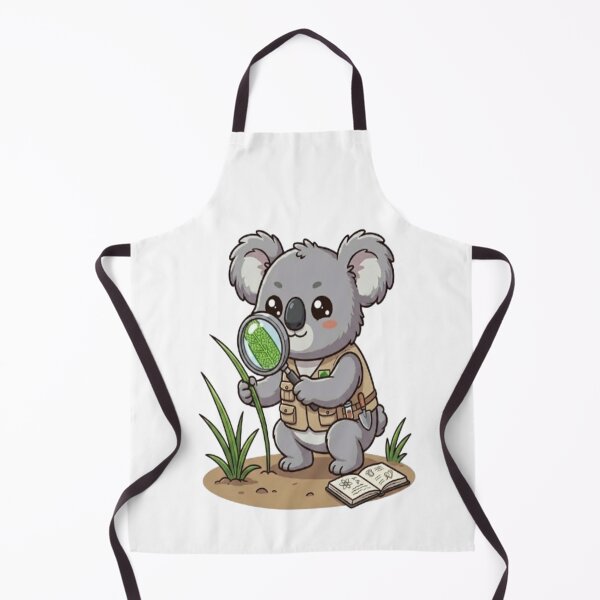 Item preview, Cute Koala Scientist Examining Leaf designed and sold by Ella_Sketch.