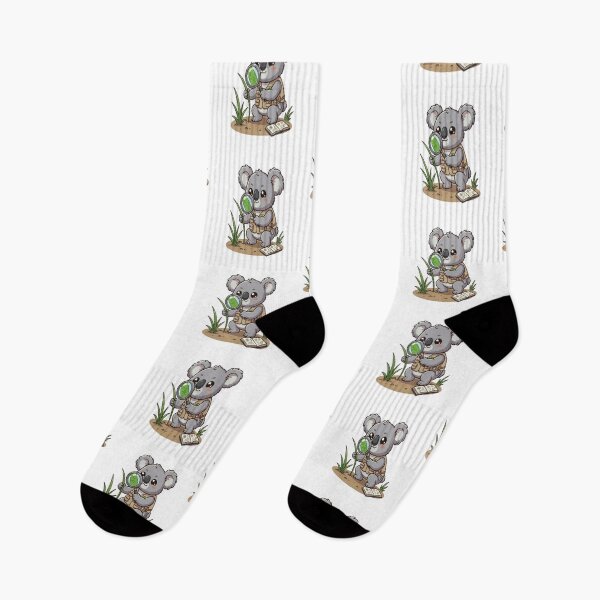 Item preview, Cute Koala Scientist Examining Leaf designed and sold by Ella_Sketch.