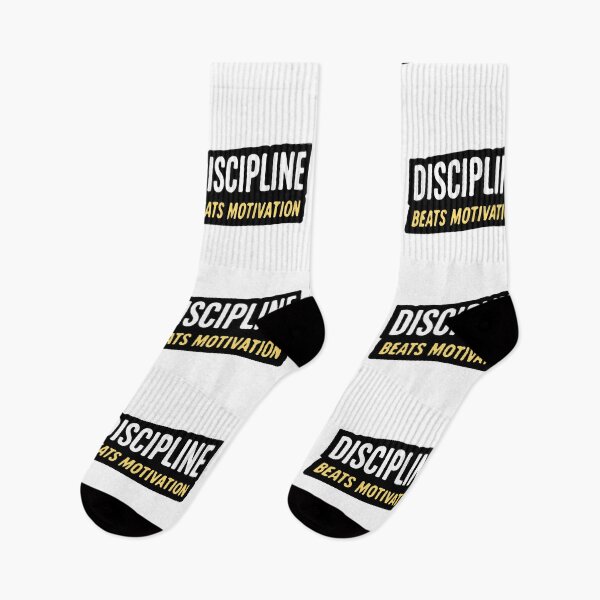 Item preview, Discipline Beats Motivation l: Motivational Words designed and sold by SharpnShine by Mellow.
