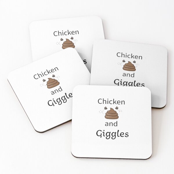 Item preview, Chicken S*** and Giggles designed and sold by CarpentersPlace.