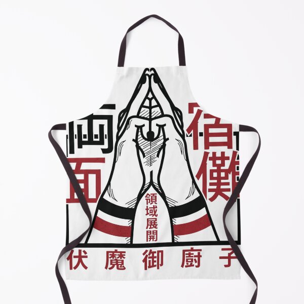 Item preview, Malevolent Shrine Domain - Cursed Hand Sign with Japanese Kanji Typography designed and sold by ropexxx.