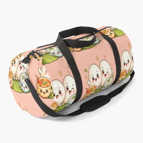 Item preview, Cute Idli Chutney Sambar Friends – Kawaii South Indian Food Cartoon designed and sold by Globalcitytees.