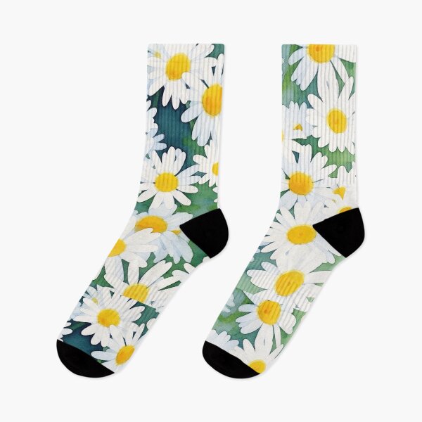Item preview, feild of daises watercolor designed and sold by Mia's Menagerie.
