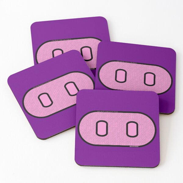 Item preview, Binary Pig Snout  | Cyberpunk Odyssey Myth | Pink Edition designed and sold by Message from Earth.