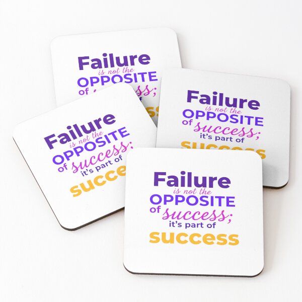 Item preview, Failure is not the opposite of success; it’s part of success. designed and sold by MaciejErdon.