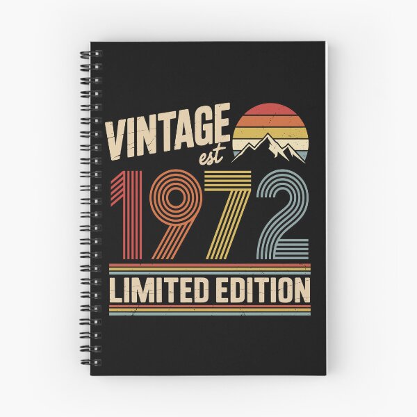 Item preview, Vintage 1972 Birthday : 54th Birthday Retro Gift, fifty four Gift Idea, 54th Birthday Gift, Vintage 1972 Birthday designed and sold by Merchall  store.