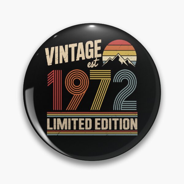 Item preview, Vintage 1972 Birthday : 54th Birthday Retro Gift, fifty four Gift Idea, 54th Birthday Gift, Vintage 1972 Birthday designed and sold by Merchall  store.