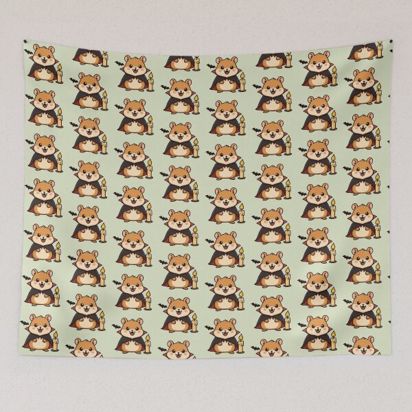 Item preview, Hamster Vampire Bite – Cute Halloween Hamster Design designed and sold by Pick'n Quick.