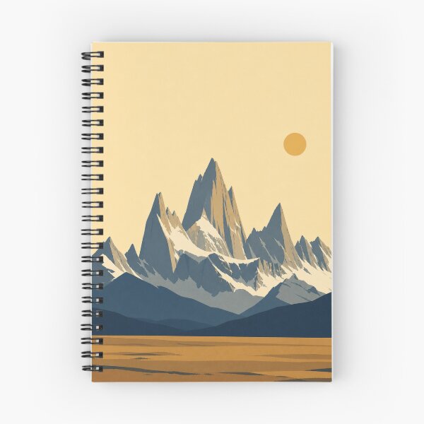 Item preview, Patagonia Peaks Minimal Travel Poster designed and sold by Creative_Canvas.