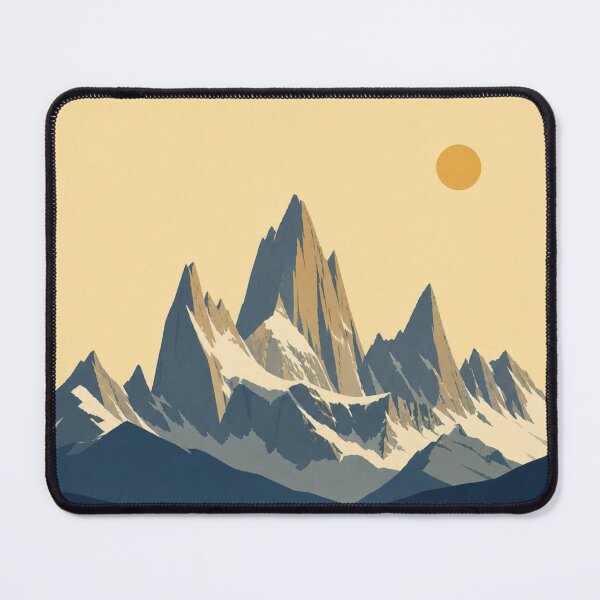 Item preview, Patagonia Peaks Minimal Travel Poster designed and sold by Creative_Canvas.