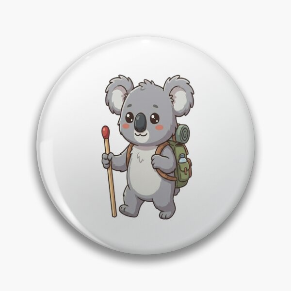 Item preview, Cute Koala Hiker Backpacking designed and sold by Ella_Sketch.