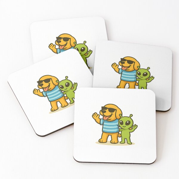 Item preview, Napkin and his friend the Alien - Part II designed and sold by NapkinStuff.