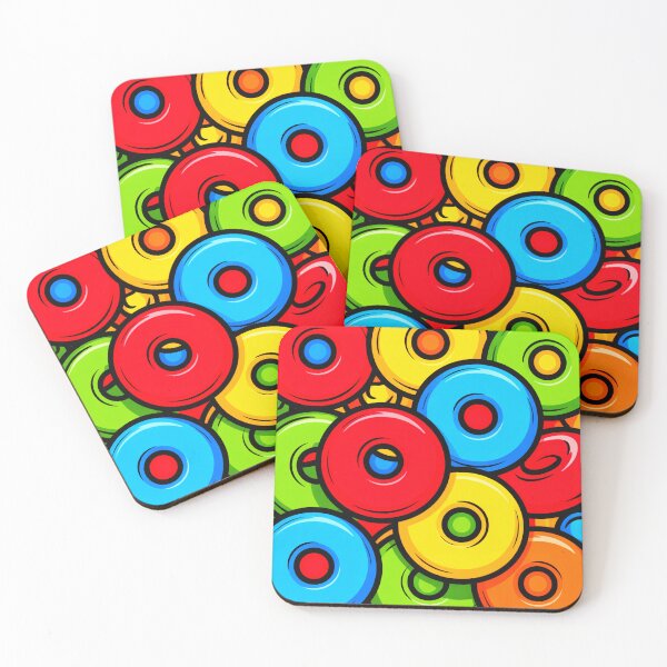 Item preview, Colorful Round Fruity Cereal designed and sold by SteezeeStore.