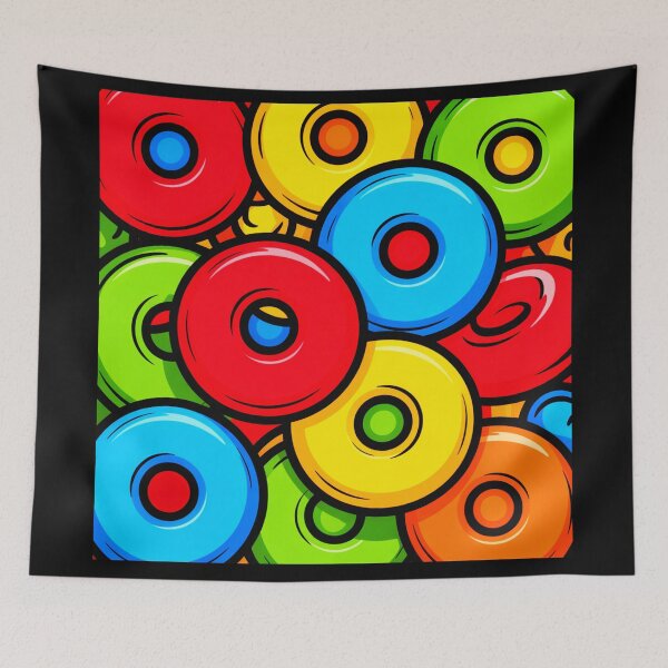 Item preview, Colorful Round Fruity Cereal designed and sold by SteezeeStore.