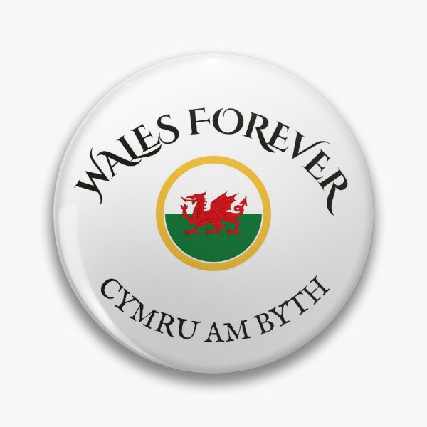 Item preview, Wales Forever Cymru Am Byth Welsh Pride Dragon Emblem designed and sold by Snedsdigital.
