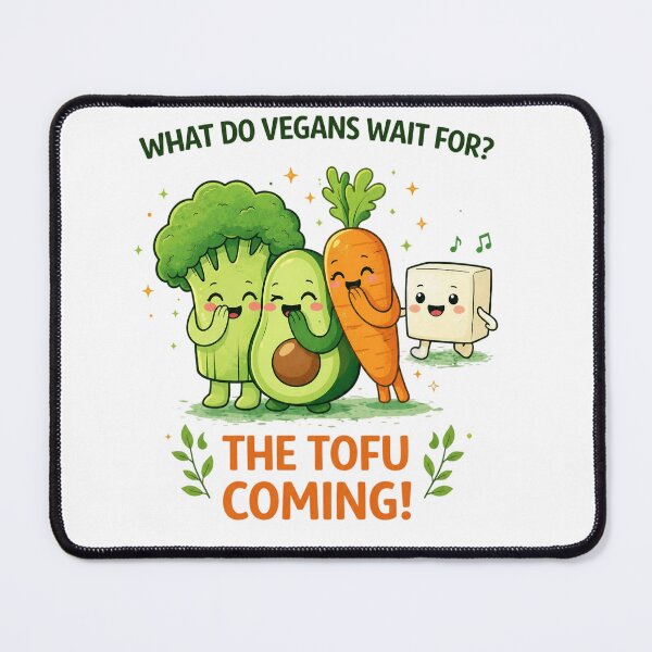 Item preview, The. Tofu Coming! designed and sold by RGUVegan.