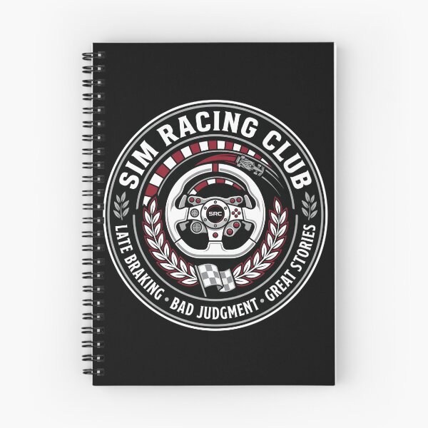 Item preview, Sim Racing Club Late Braking Bad Judgment Great Stories designed and sold by Fenay Designs.